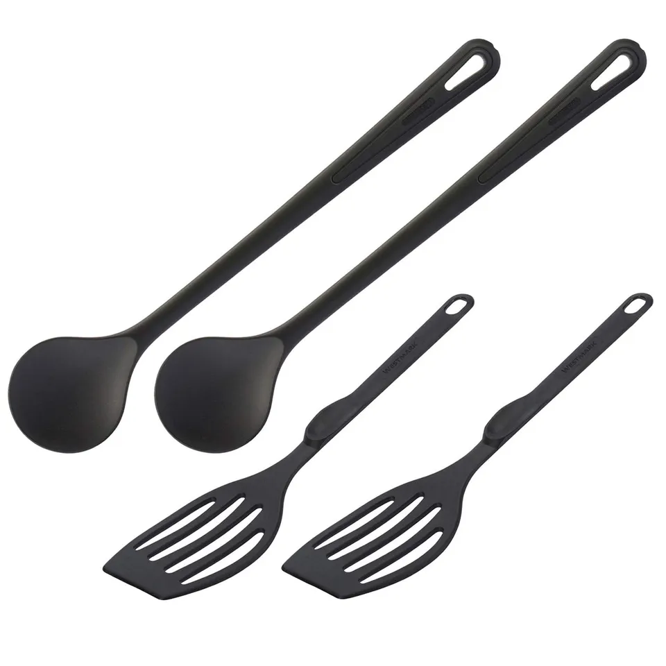 westmark-gentle-flonal-set-d-ustensiles-4-pi-ces-2-spatules-2-cuill-res-remuer-p image 1