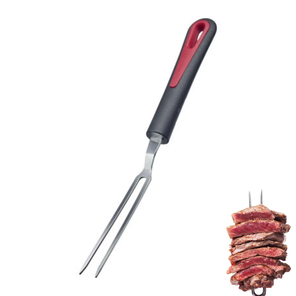 westmark-gallant-fourchette-viande-dents-longues-fines-poign-e-ergonomique-plast image 1