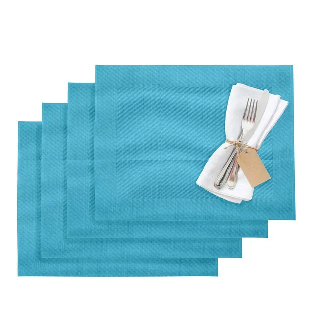 westmark-sets-de-table-saleen-home-lot-de-4-42-x-32-cm-synth-tique-aspect-tiss-t image 1
