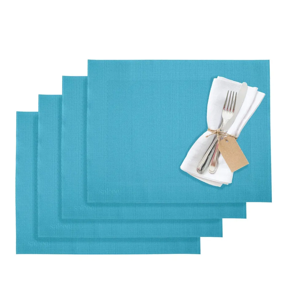 westmark-sets-de-table-saleen-home-lot-de-4-42-x-32-cm-synth-tique-aspect-tiss-t image 1