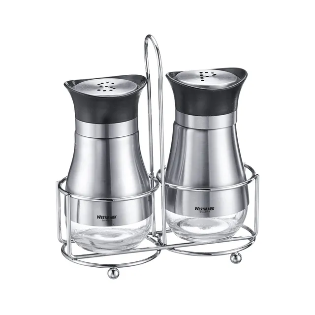 westmark-menage-63332260-sali-re-et-poivri-re-lisbonne-3-pi-ces-125-ml-verre-aci image 1