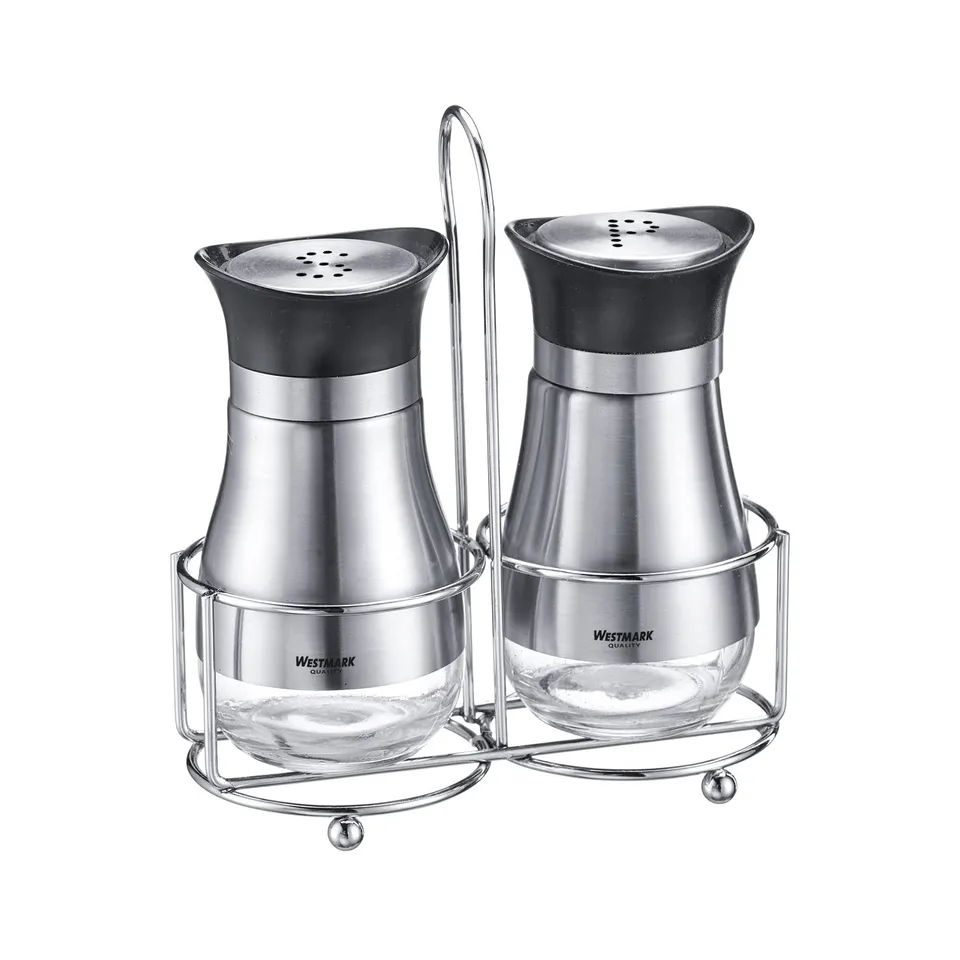 westmark-menage-63332260-sali-re-et-poivri-re-lisbonne-3-pi-ces-125-ml-verre-aci image 1