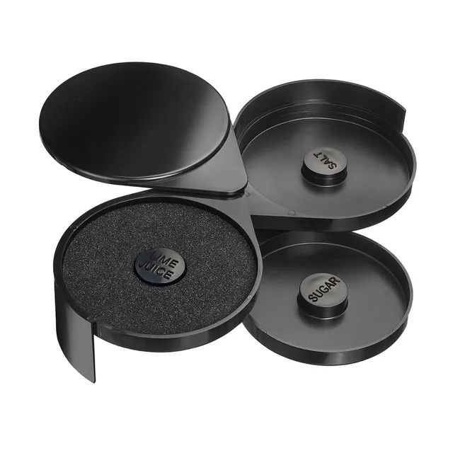 westmark-meggy-accessoire-de-bar-cocktails-garnisseur-de-verres-3-compartiments- image 1
