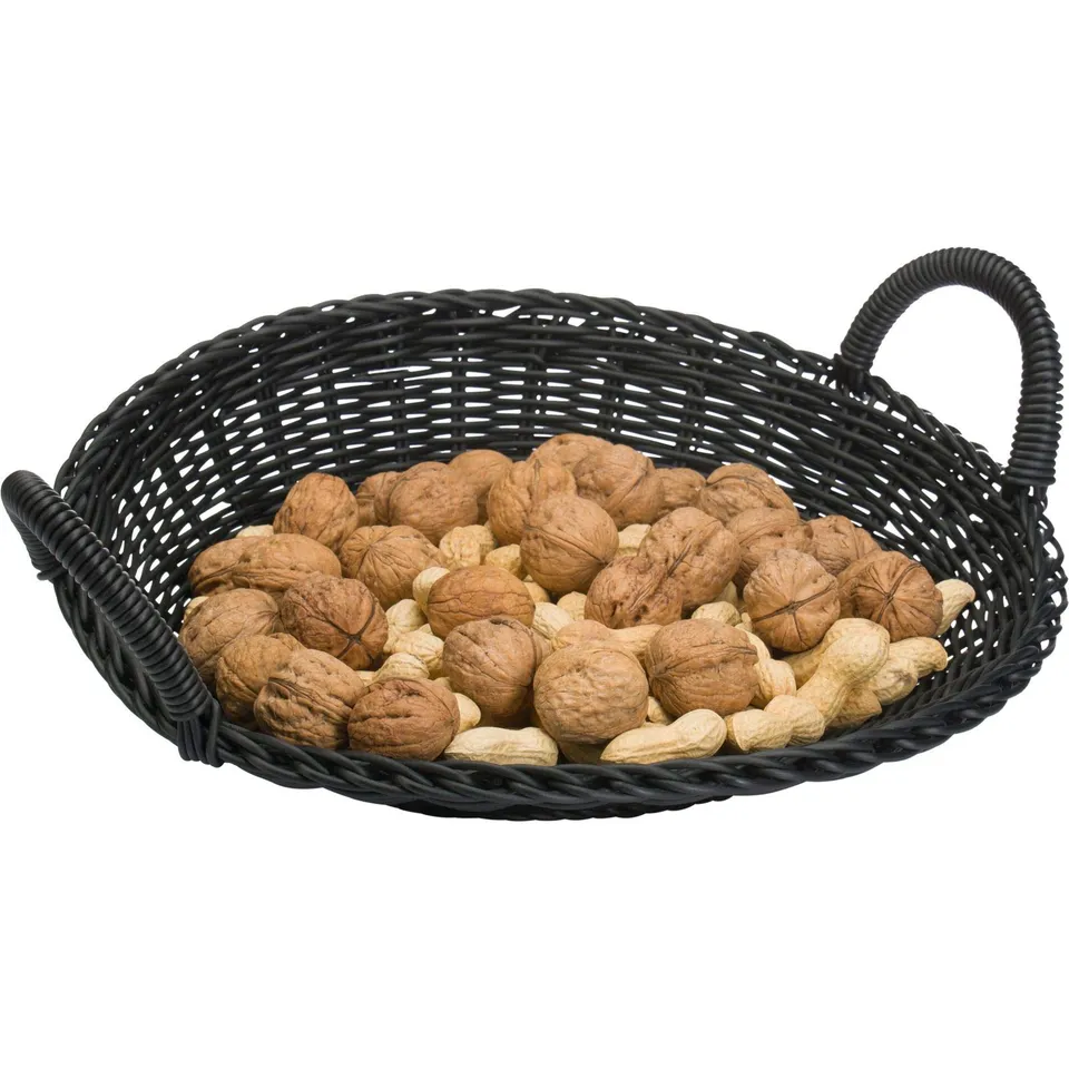 westmark-saleen-2038983-corbeille-de-pr-sentation-ronde-noire-36-5-x-12-cm-panie image 1