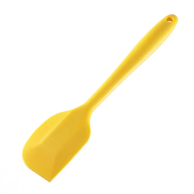 westmark-1554227y-spatule-de-cuisine-et-p-te-silicone-jaune-27-7-x-5-4-x-1-6-cm image 1