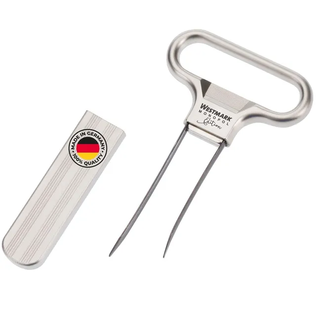 westmark-ah-so-62853380-tire-bouchon-lames-avec-d-capsuleur-zinc-moul-sous-press image 1