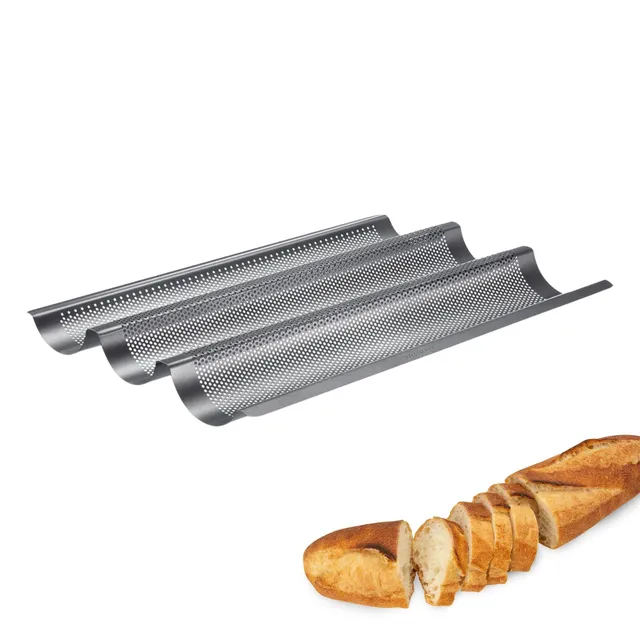 westmark-pis-32982260-moule-baguette-en-acier-antiadh-sif-pour-3-baguettes-38-5- image 1