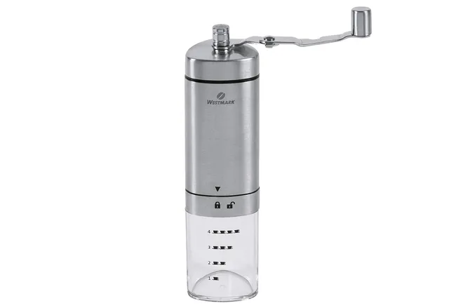 westmark-brasilia-moulin-caf-manuel-rouage-c-ramique-r-glable-1-4-tasses-acier-i image 1