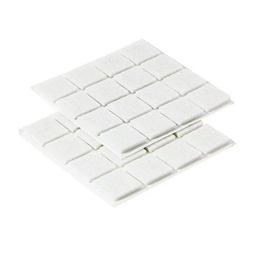 westmark-52032280-patins-en-feutre-32-pi-ces-19-x-19-mm-blancs-autocollants-pour image 1