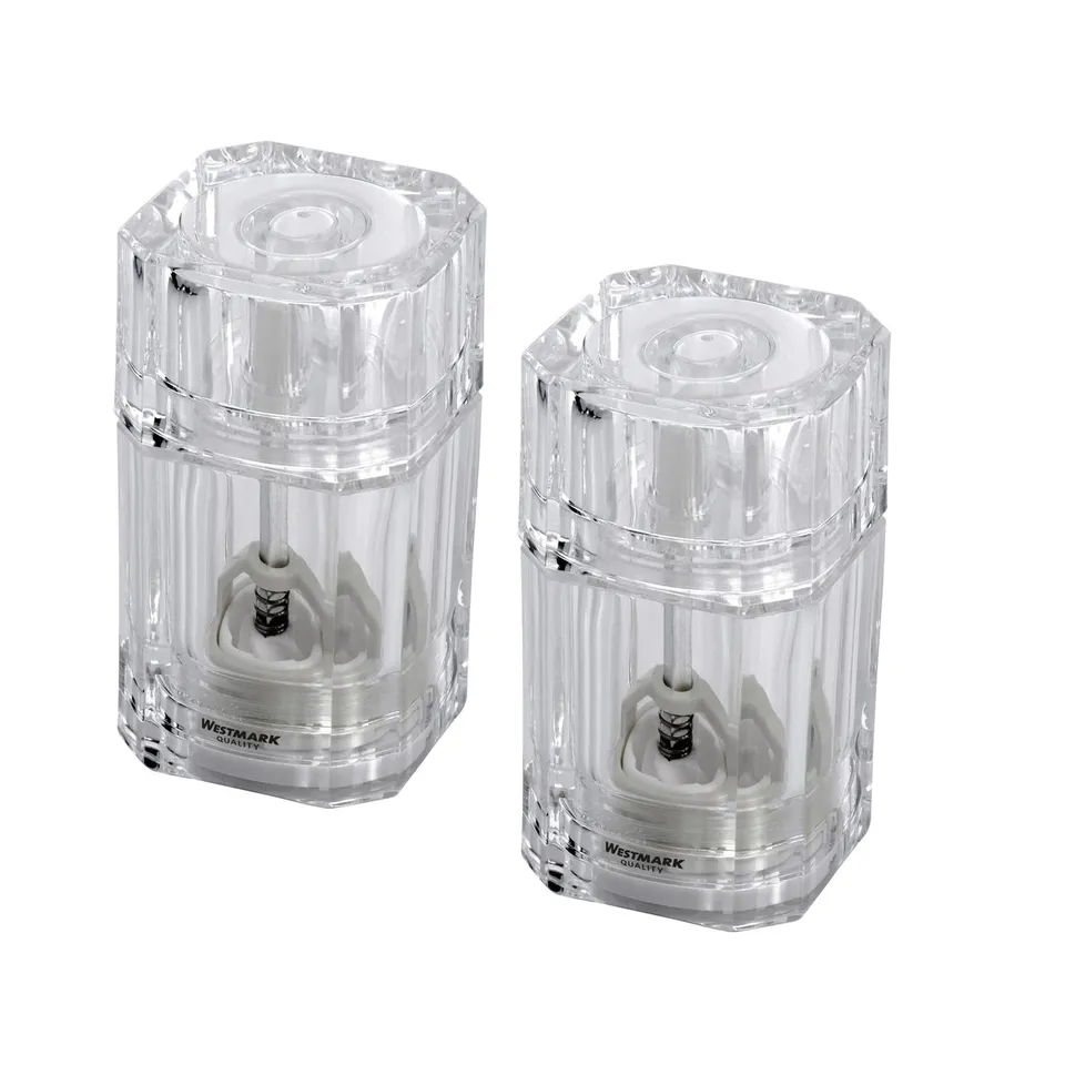 westmark-635222e3-lot-de-2-moulins-universels-en-acrylique-pc-sans-bpa-rechargea image 1