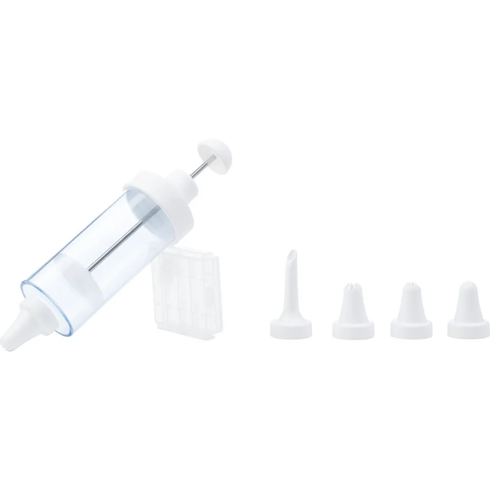 westmark-31152260-seringue-de-d-coration-et-garnissage-180-ml-avec-5-douilles-en image 1