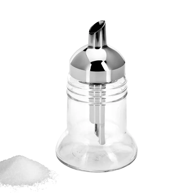 westmark-distributeur-de-sucre-paris-chrom-saupoudreur-en-verre-150-ml-12-8-cm-6 image 1