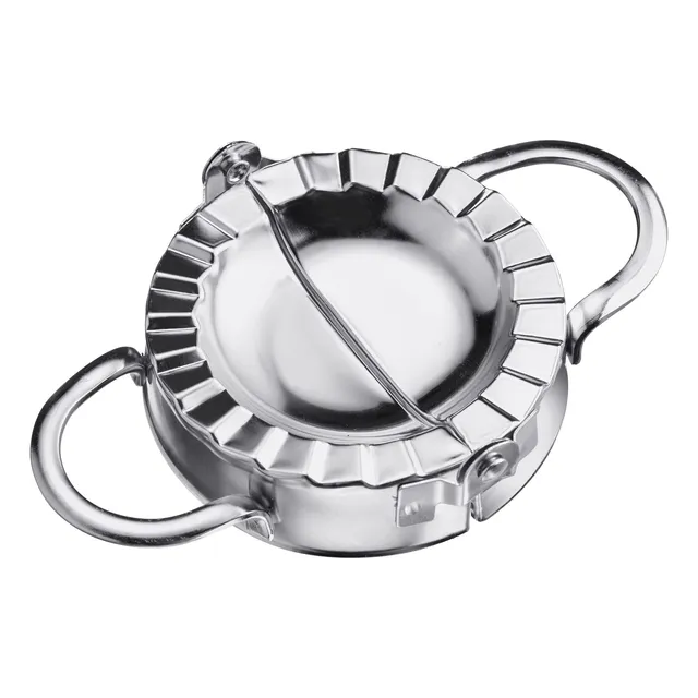 westmark-moule-raviolis-emilia-7-5-cm-avec-poign-es-acier-inoxydable-argent-6135 image 1