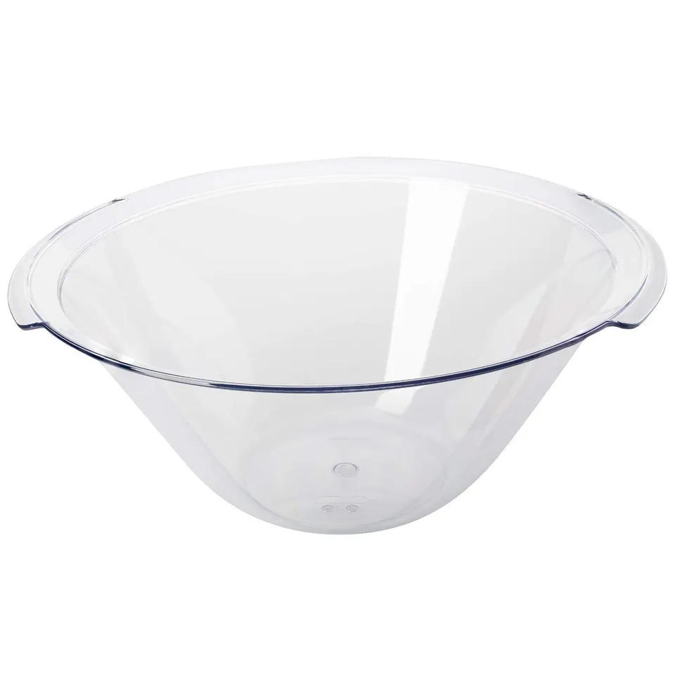 westmark-fresh-24392270-saladier-4-litres-32-cm-avec-2-poign-es-plastique-transp image 1
