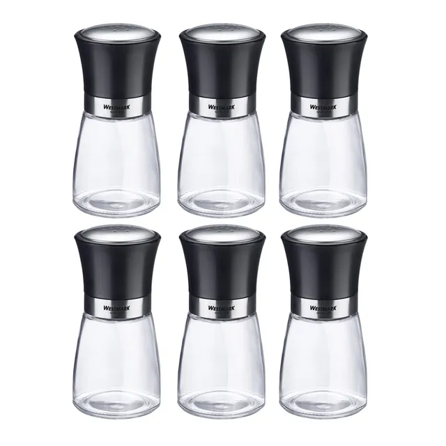 westmark-63502611-set-de-6-pr-sentoirs-pices-avec-couvercle-aromatique-190-ml-ve image 1