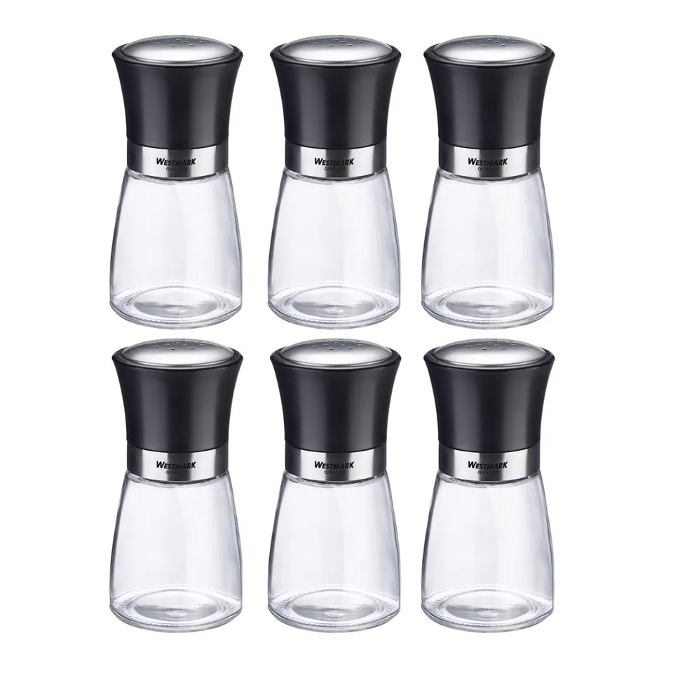 westmark-63502611-set-de-6-pr-sentoirs-pices-avec-couvercle-aromatique-190-ml-ve image 1