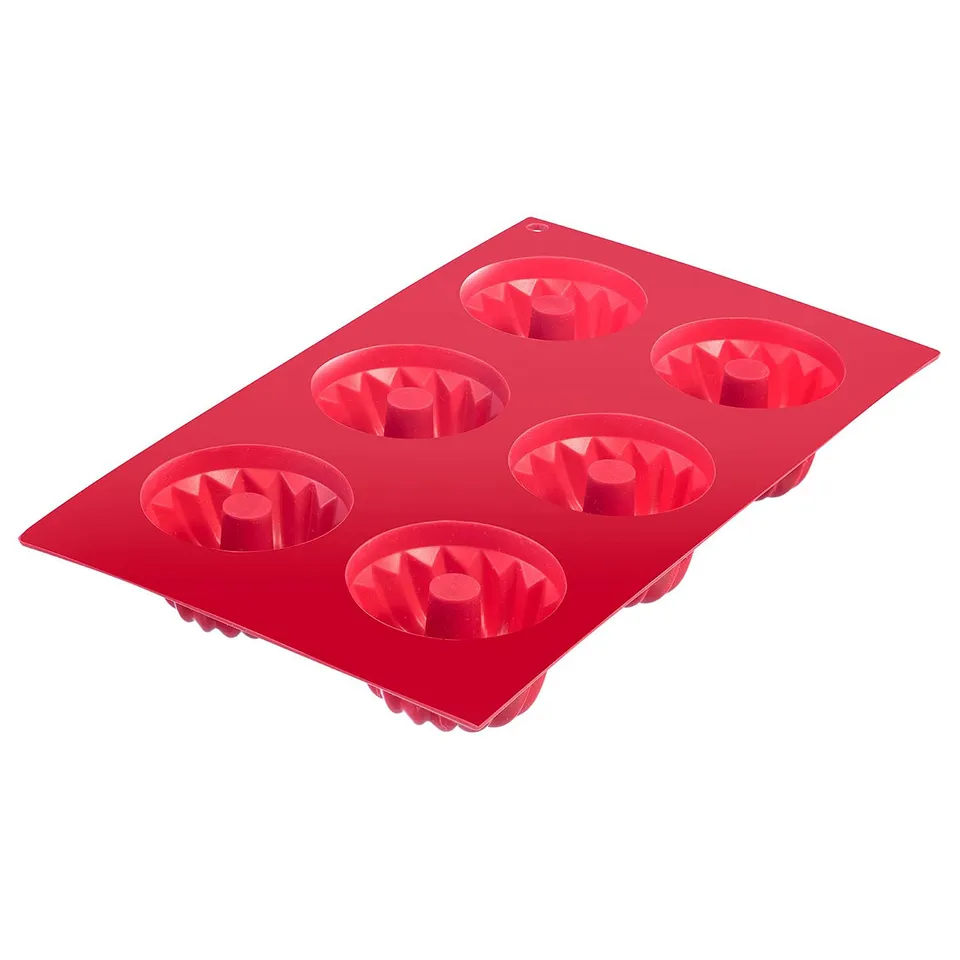 westmark-30162270-classic-moule-muffins-6-cavit-s-silicone-rouge-antiadh-sif-29- image 1