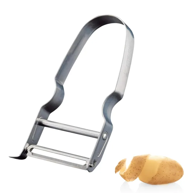 westmark-verdura-60913360-plucheur-de-l-gumes-et-asperges-en-u-acier-inoxydable- image 1
