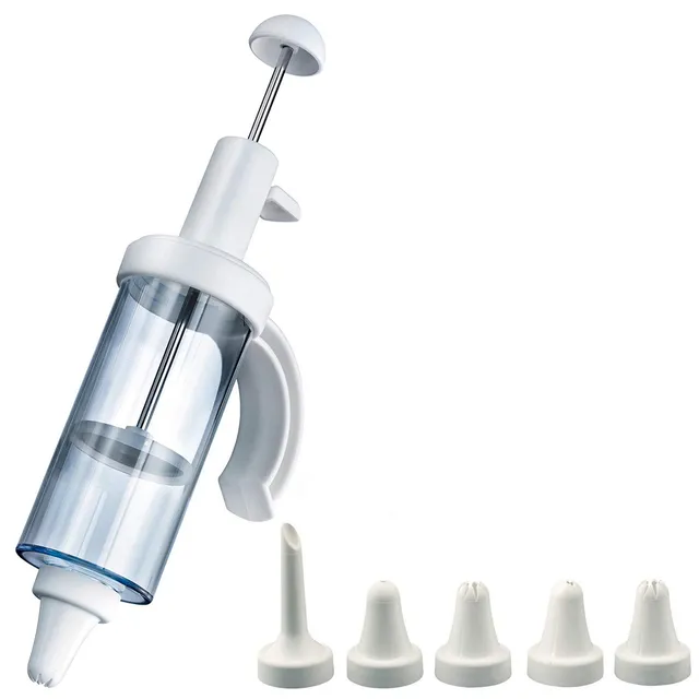 westmark-seringue-de-d-coration-beignets-seringue-garnir-180-ml-avec-5-douilles- image 1