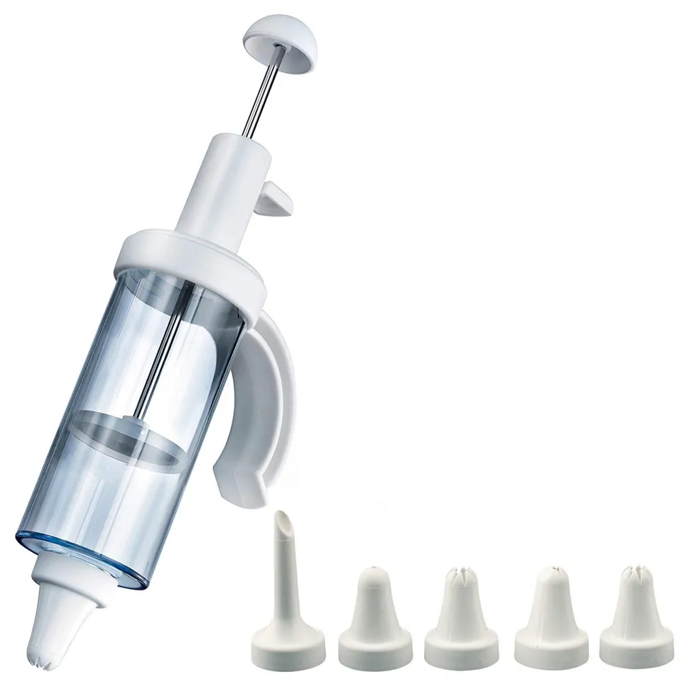 westmark-seringue-de-d-coration-beignets-seringue-garnir-180-ml-avec-5-douilles- image 1