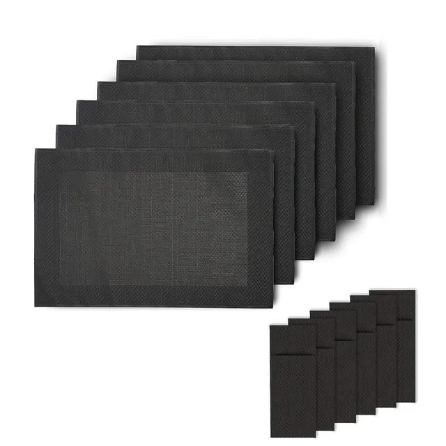 westmark-home-012102861e6-set-de-12-sets-de-table-6-poches-couverts-mati-re-synt image 1