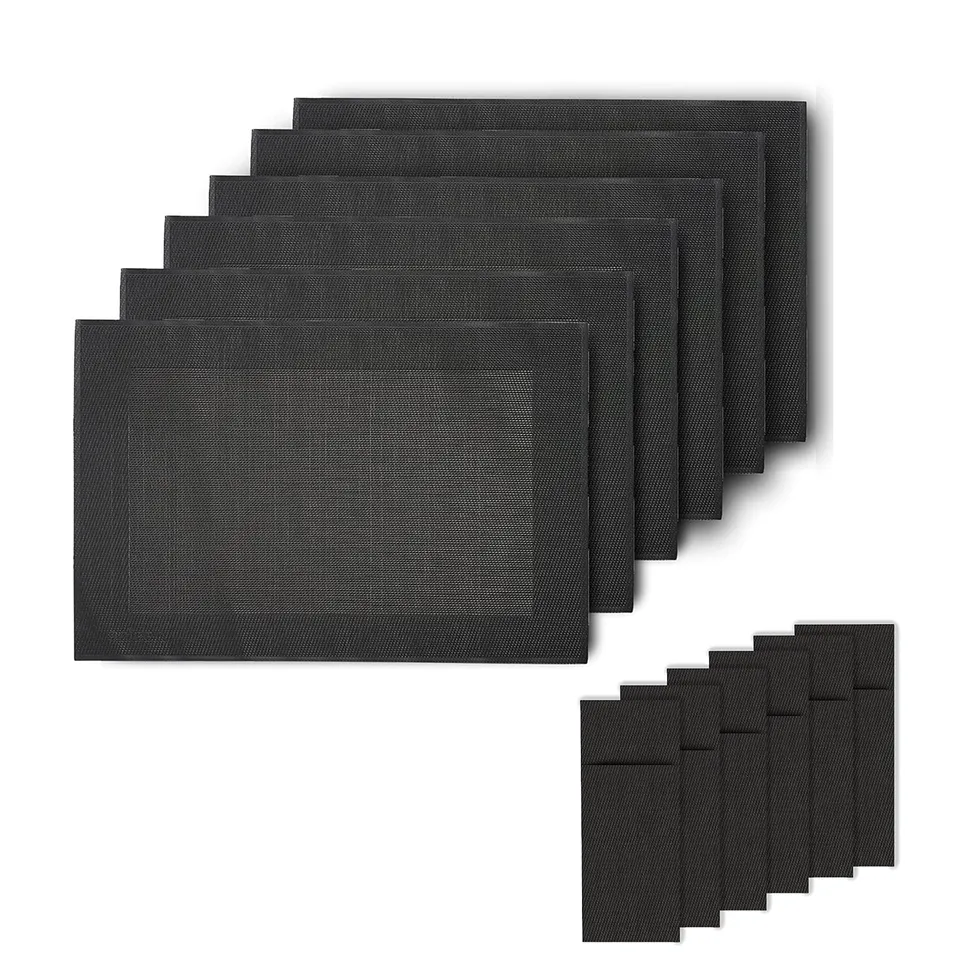 westmark-home-012102861e6-set-de-12-sets-de-table-6-poches-couverts-mati-re-synt image 1