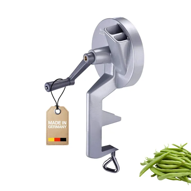 westmark-coupe-haricots-avec-2-ouvertures-de-coupe-et-pince-vis-lames-acier-inox image 1