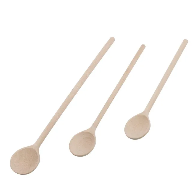 westmark-13822270-nature-pure-spatule-en-bois-de-h-tre-set-de-3-spatules-beige-2 image 1