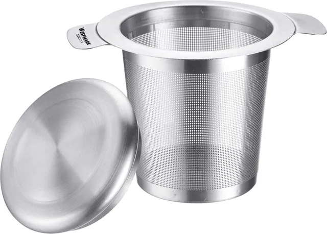 westmark-teatime-15762260-filtre-permanent-th-en-acier-inoxydable-18-8-avec-couv image 1
