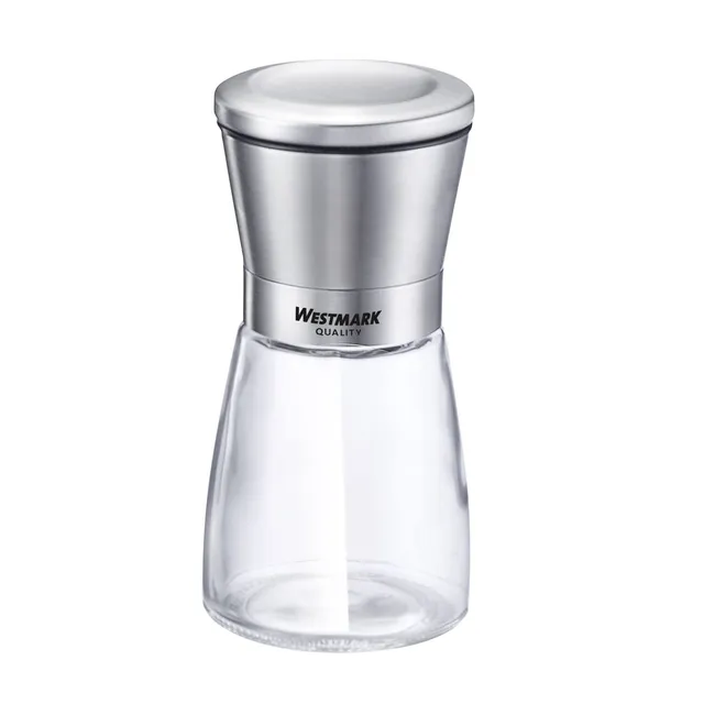 westmark-63342260-moulin-pices-broyeur-c-ramique-verre-inox-190-ml-transparent-a image 1