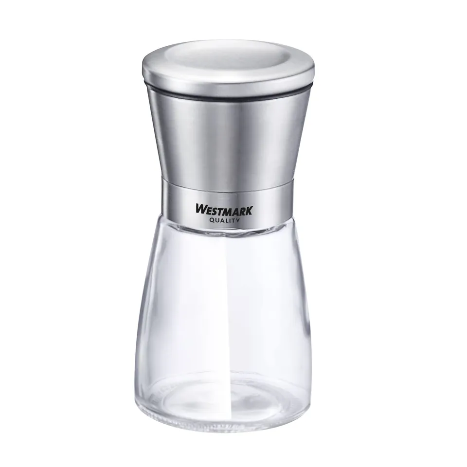 westmark-63342260-moulin-pices-broyeur-c-ramique-verre-inox-190-ml-transparent-a image 1