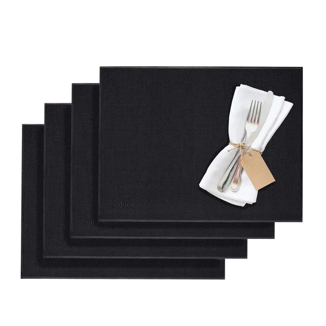 westmark-sets-de-table-dition-saleen-linen-4-pi-ces-42-x-32-cm-synth-tique-aspec image 1