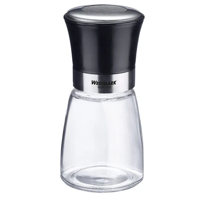 westmark-blacky-69512260-saupoudreuse-de-sucre-glace-190-ml-tamis-inox-mailles-f image 1