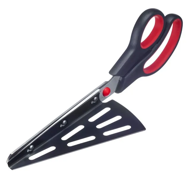 westmark-antonio-ciseaux-pizza-avec-pelle-pizza-int-gr-e-acier-inoxydable-poign- image 1