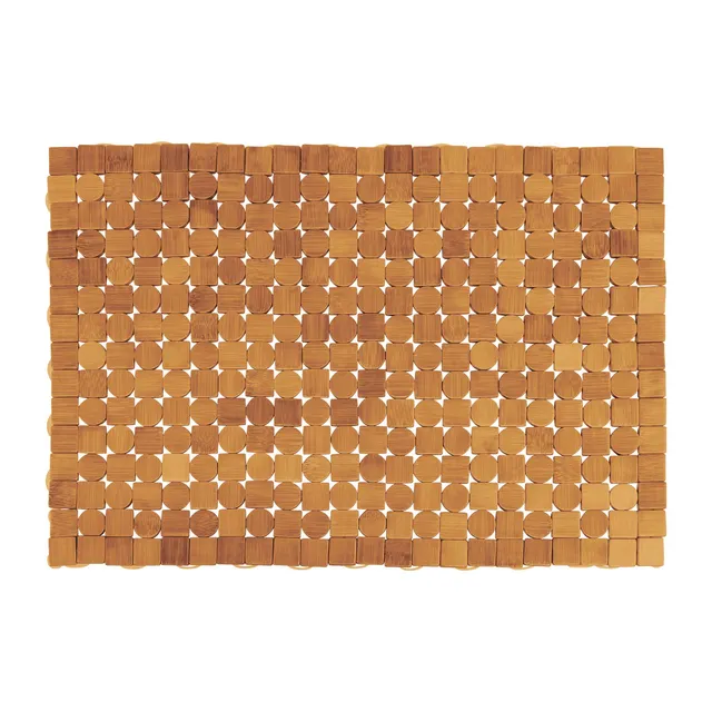 westmark-saleen-mosaik-set-de-table-en-bambou-fait-main-carr-45-x-30-cm-brun image 1