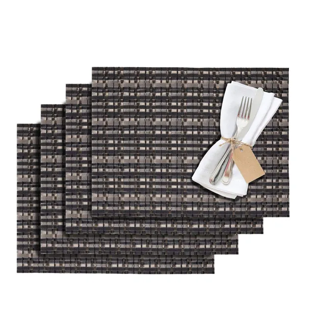 westmark-01210386150-elegance-set-de-4-sets-de-table-vinyle-polyester-42-x-32-cm image 1
