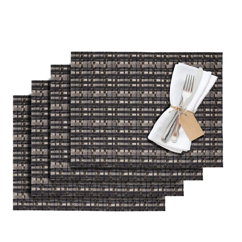 westmark-01210386150-elegance-set-de-4-sets-de-table-vinyle-polyester-42-x-32-cm image 1
