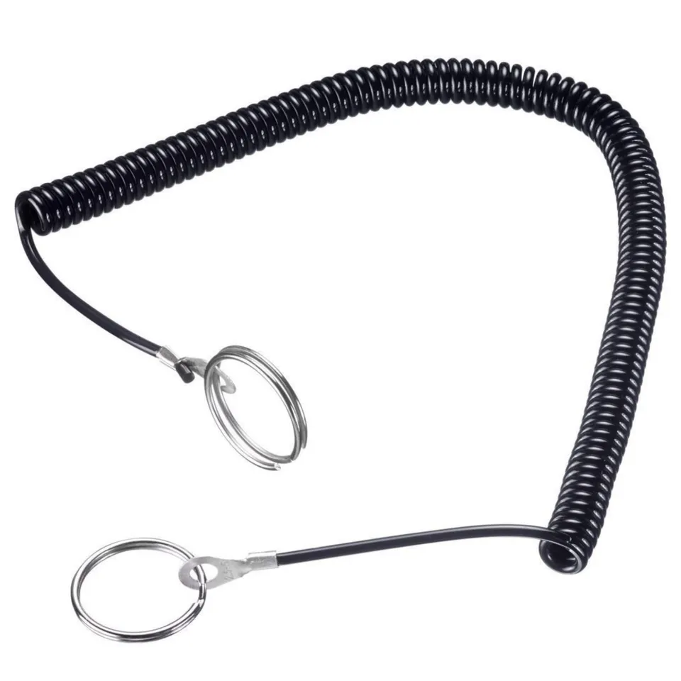 westmark-cha-ne-spirale-avec-2-anneaux-acier-25-mm-extensible-25-200-cm-pour-pin image 1