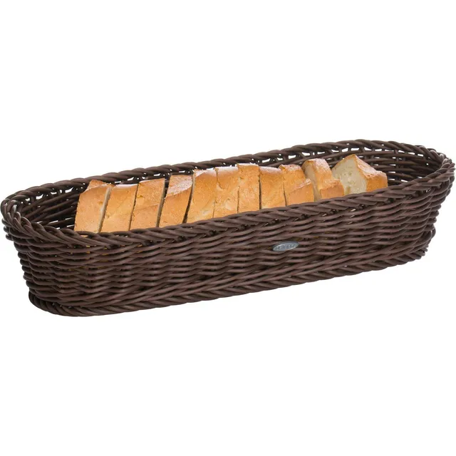 saleen-2038886-corbeille-baguette-40-x-16-x-8-cm-vannerie-artisanale-marron-alim image 1