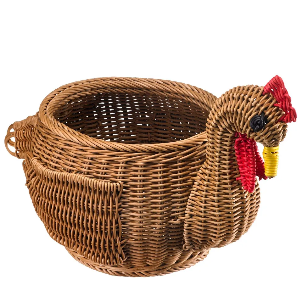 westmark-saleen-berta-panier-de-pr-sentation-en-forme-de-poule-polypropyl-ne-tre image 1
