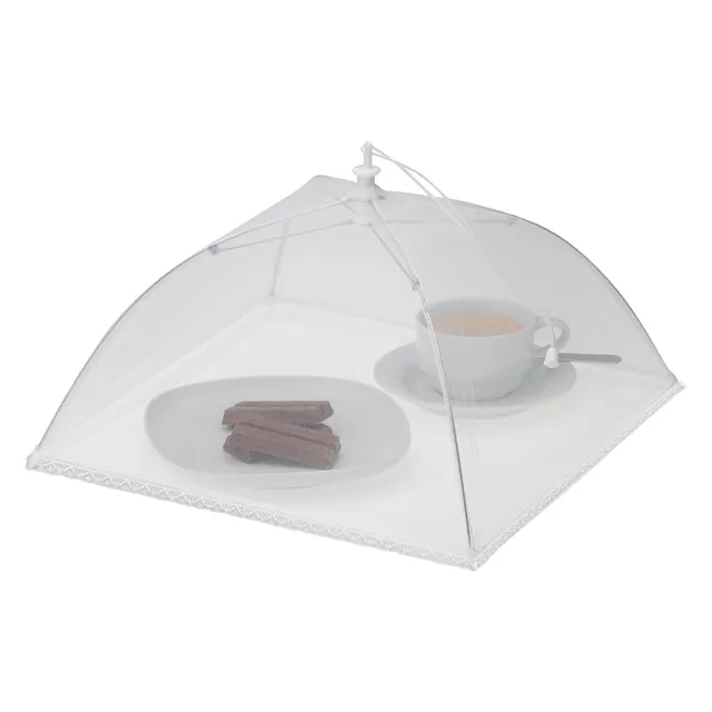 westmark-23282230-cloche-nourriture-pliable-34-x-34-cm-maille-fine-plastique-bla image 1