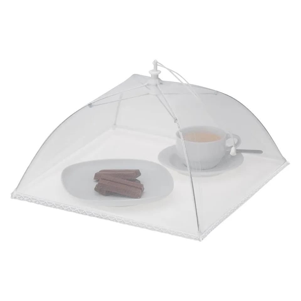 westmark-23282230-cloche-nourriture-pliable-34-x-34-cm-maille-fine-plastique-bla image 1