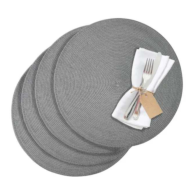 westmark-saleen-edition-01211044154-sets-de-table-ronds-circle-lot-de-4-38-cm-gr image 1