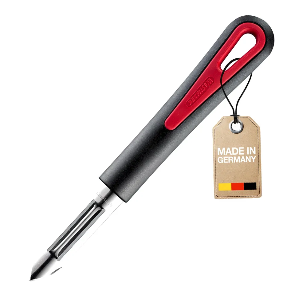 westmark-plucheur-conomique-lame-fixe-gallant-acier-inoxydable-droitiers-et-gauc image 1