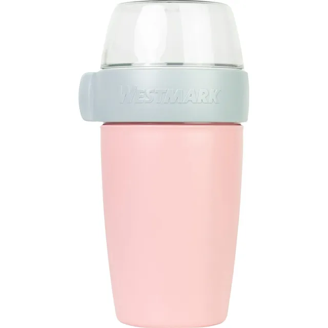 westmark-pot-c-r-ales-emporter-700-ml-deux-compartiments-anti-claboussures-micro image 1