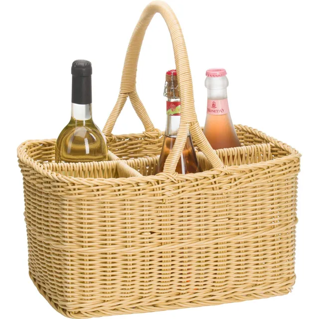 saleen-2038802-porte-bouteilles-rectangulaire-38-x-29-x-20-cm-en-vannerie-beige- image 1