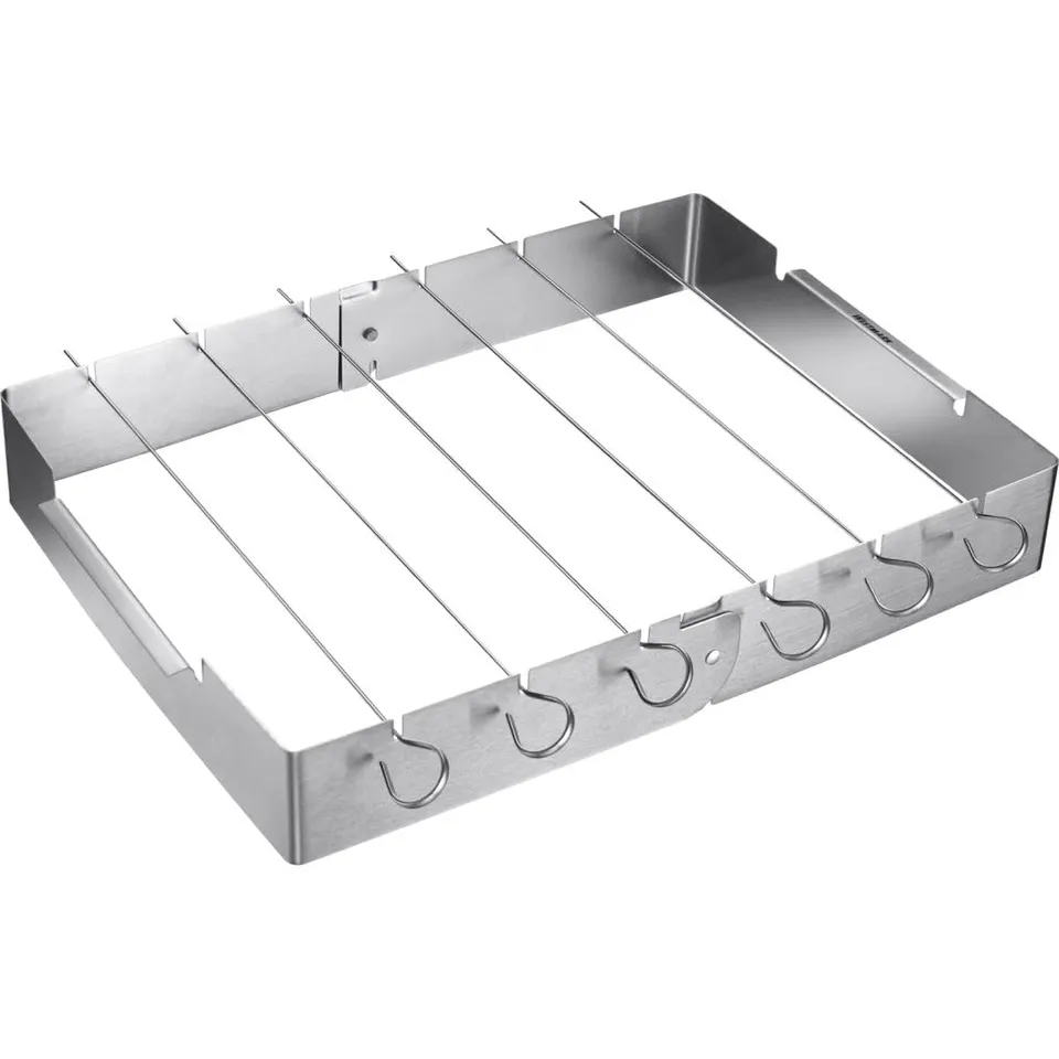 westmark-support-pour-brochettes-7-pi-ces-6-brochettes-inox-support-pour-chiches image 1