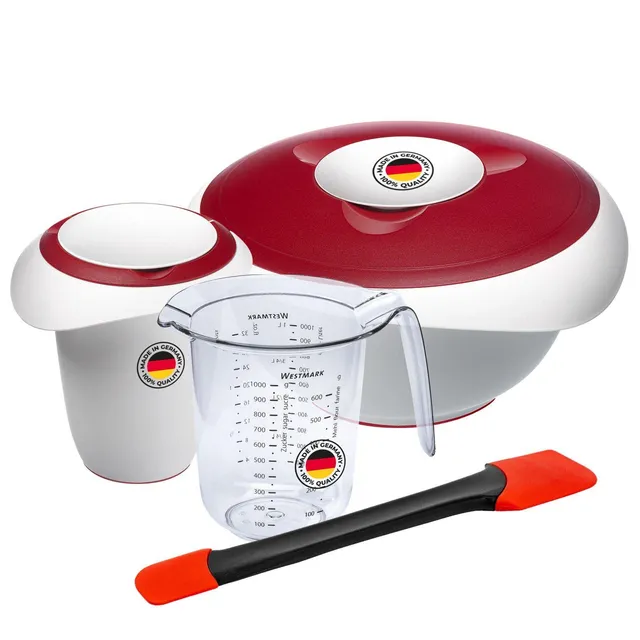 westmark-duo-set-de-cuisine-et-p-tisserie-4-pi-ces-pichet-fouetter-1-l-bol-m-lan image 1