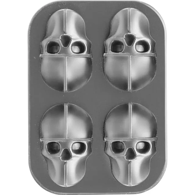 westmark-mr-skully-52232260-moule-gla-ons-t-te-de-mort-avec-couvercle-4-gla-ons- image 1