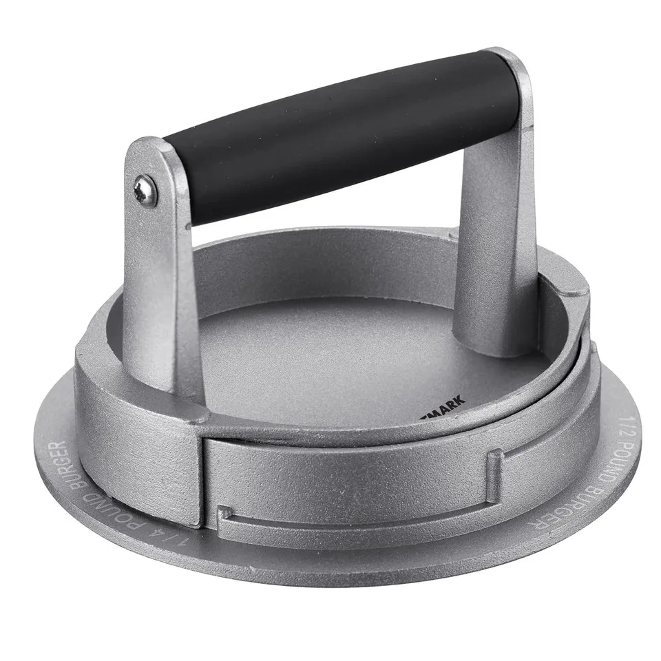 westmark-vario-62252260-machine-hamburgers-r-glable-3-tailles-1-4-1-3-1-2-lb-alu image 1